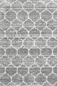 Machine Washable Contemporary Grey Gray Rug, wshcon3057