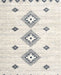 Contemporary Antique White Beige Abstract Machine Washable Rug, wshcon3063