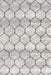 Contemporary Dark Gray Trellis Rug, con3065