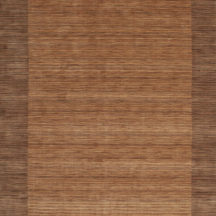 Machine Washable Contemporary Saddle Brown Rug, wshcon306