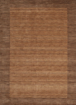 Contemporary Saddle Brown Modern Rug, con306