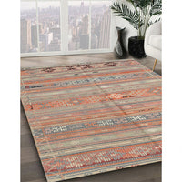 Contemporary Rust Pink Southwestern Rug, con3070