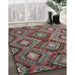 Machine Washable Contemporary Chestnut Brown Rug in a Family Room, wshcon3072