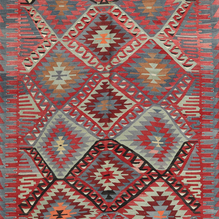 Contemporary Sage Green Oriental Rug, con3073