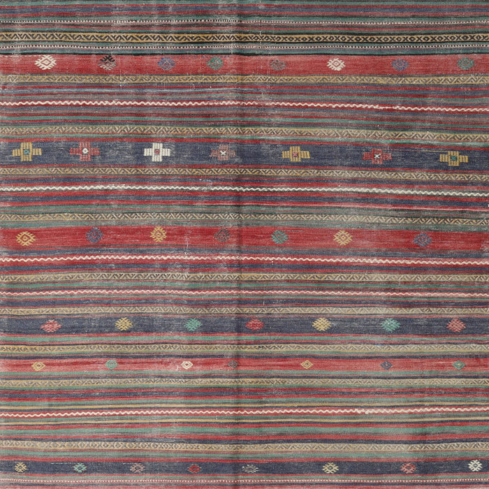 Sideview of Contemporary Chestnut Brown Abstract Machine Washable Rug, wshcon3074