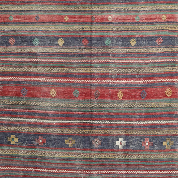 Contemporary Chestnut Brown Abstract Machine Washable Rug, wshcon3074