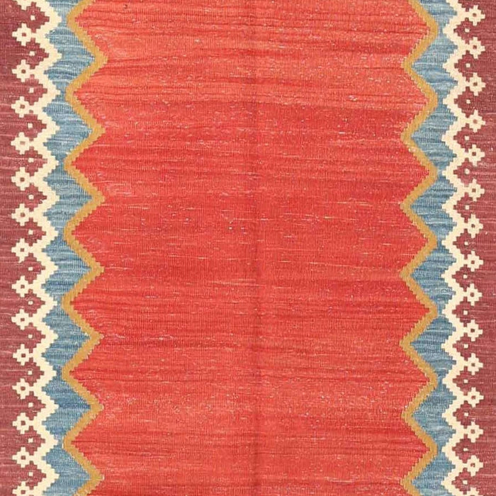 Contemporary Neon Red Abstract Machine Washable Rug, wshcon3077