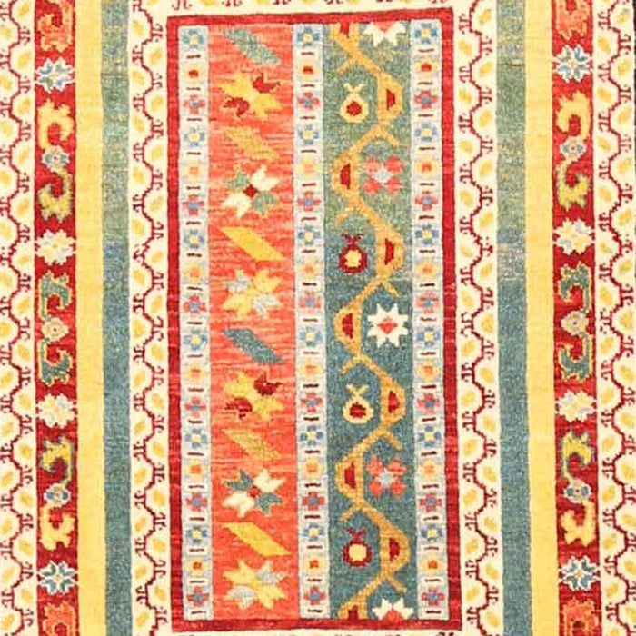 Machine Washable Contemporary Orange Rug, wshcon3084