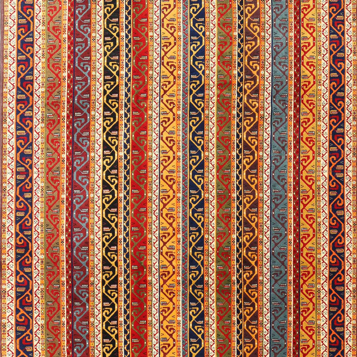 Machine Washable Contemporary Sand Brown Rug, wshcon3086