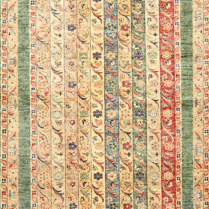 Contemporary Brown Gold Modern Rug, con3087