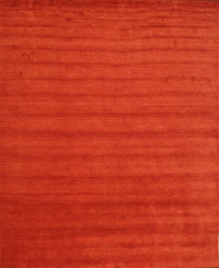 Machine Washable Contemporary Red Rug, wshcon30