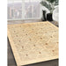 Machine Washable Contemporary Sand Brown Rug in a Family Room, wshcon312