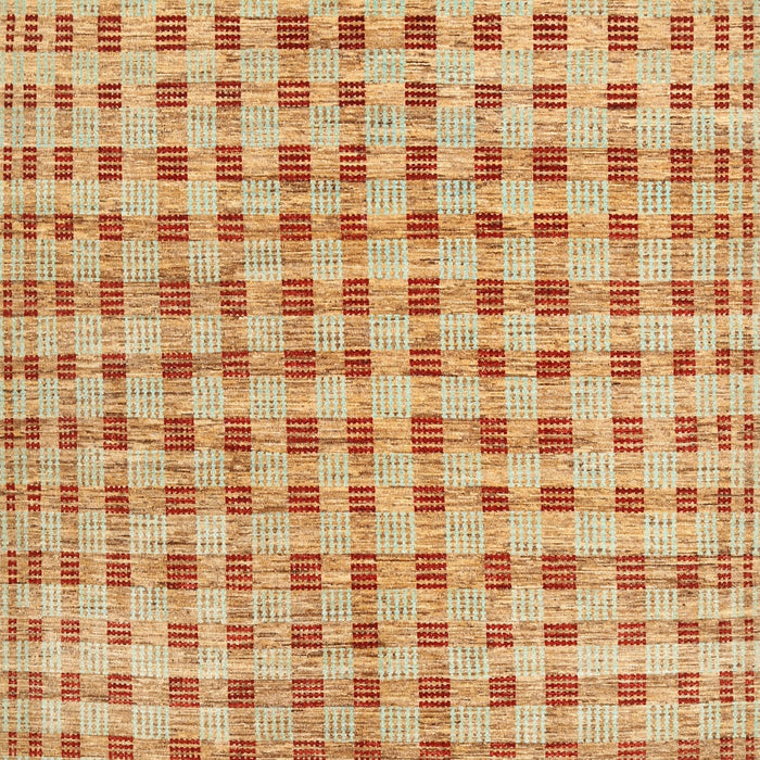 Contemporary Orange Modern Rug, con316