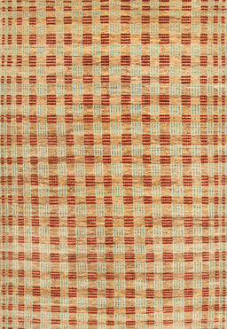 Machine Washable Contemporary Orange Rug, wshcon316