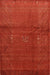 Contemporary Neon Red Modern Rug, con319