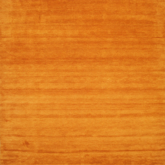 Sideview of Machine Washable Contemporary Orange Red Rug, wshcon31