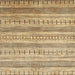 Sideview of Machine Washable Contemporary Light Brown Rug, wshcon328