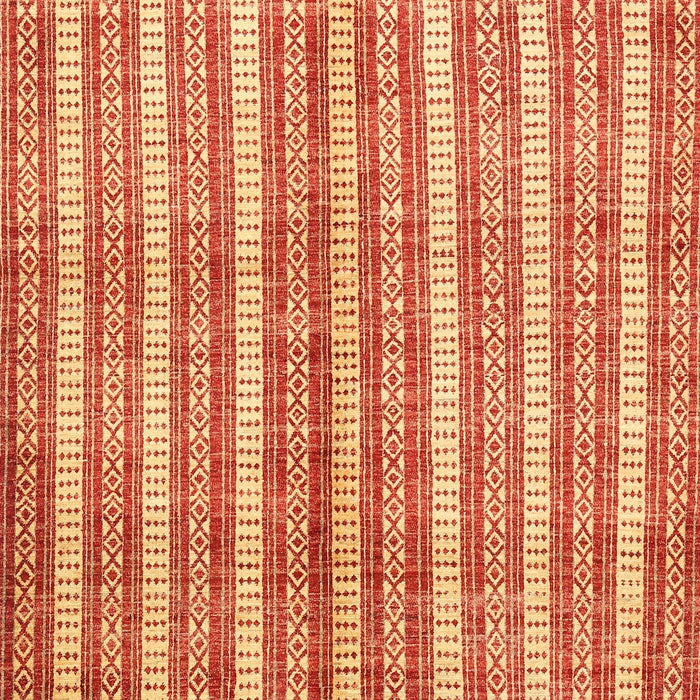 Contemporary Neon Red Modern Rug, con329