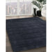 Machine Washable Contemporary Dark Slate Gray Green Rug in a Family Room, wshcon32