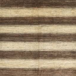 Square Contemporary Sangria Brown Modern Rug, con330