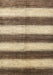 Contemporary Sangria Brown Modern Rug, con330