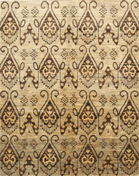 Machine Washable Contemporary Light Brown Rug, wshcon331