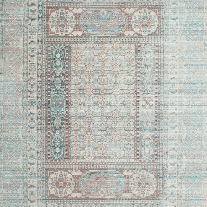 Machine Washable Contemporary Dark Gray Rug, wshcon332