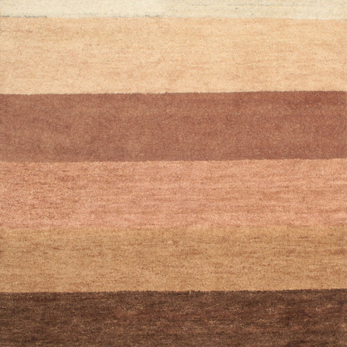 Machine Washable Contemporary Red Rug, wshcon336