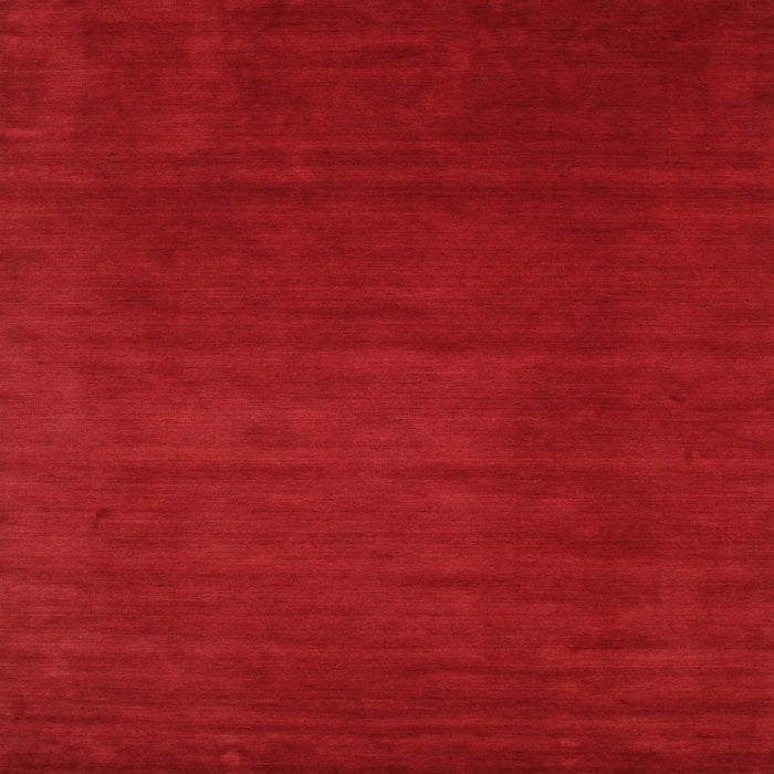 Sideview of Machine Washable Contemporary Red Rug, wshcon33