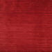 Sideview of Machine Washable Contemporary Red Rug, wshcon33