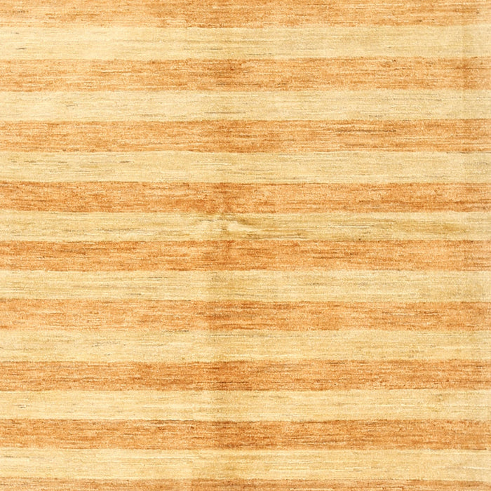 Contemporary Chrome Gold Yellow Modern Rug, con346