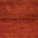 Sideview of Machine Washable Contemporary Red Rug, wshcon348