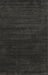 Contemporary Charcoal Black Modern Rug, con34