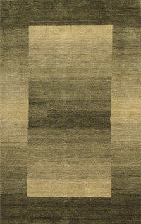 Machine Washable Contemporary Caramel Brown Rug, wshcon351