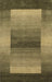 Machine Washable Contemporary Caramel Brown Rug, wshcon351