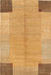 Contemporary Orange Modern Rug, con353