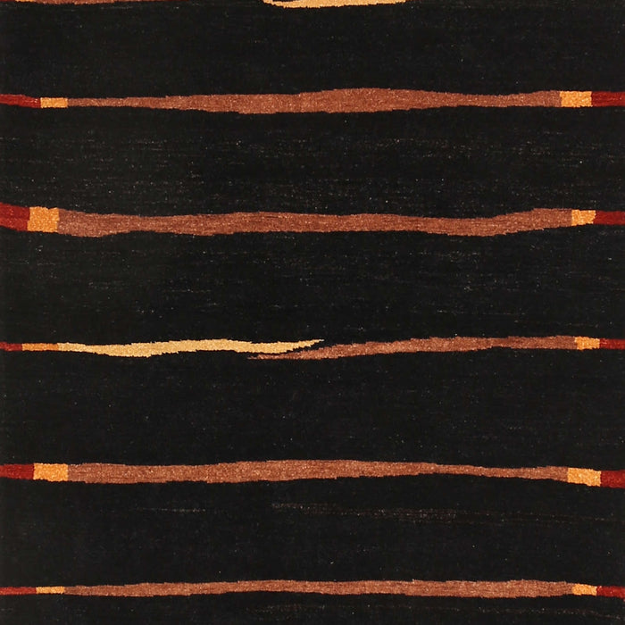 Machine Washable Contemporary Bakers Brown Rug, wshcon356