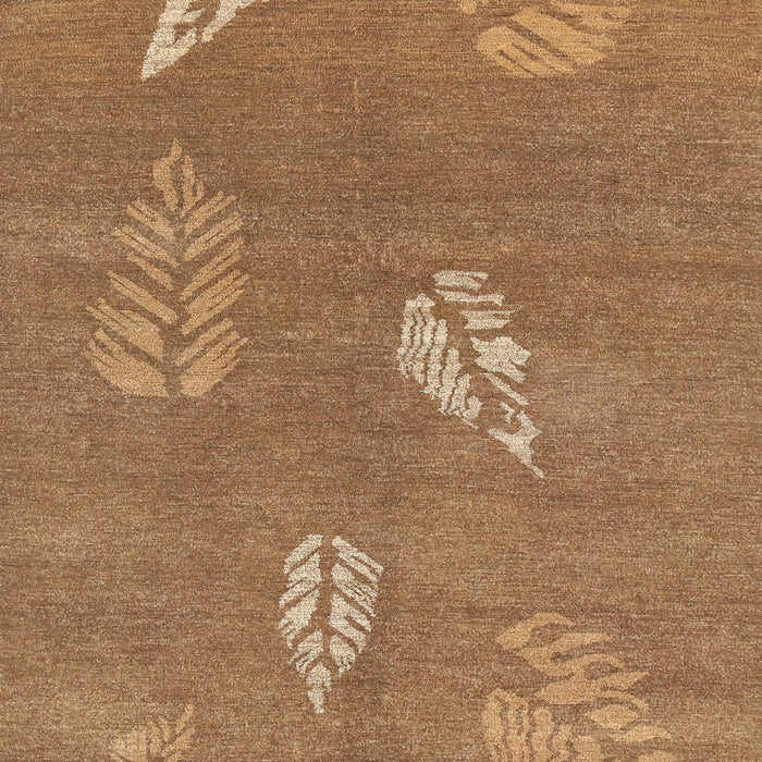 Contemporary Bronze Brown Modern Rug, con365