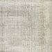 Square Contemporary White Gold Modern Rug, con367