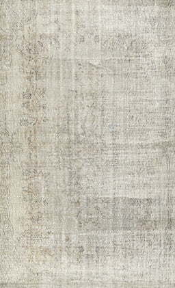 Contemporary White Gold Modern Rug, con367