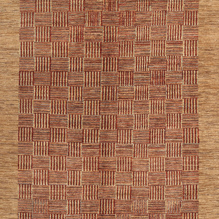 Machine Washable Contemporary Mahogany Brown Rug, wshcon378