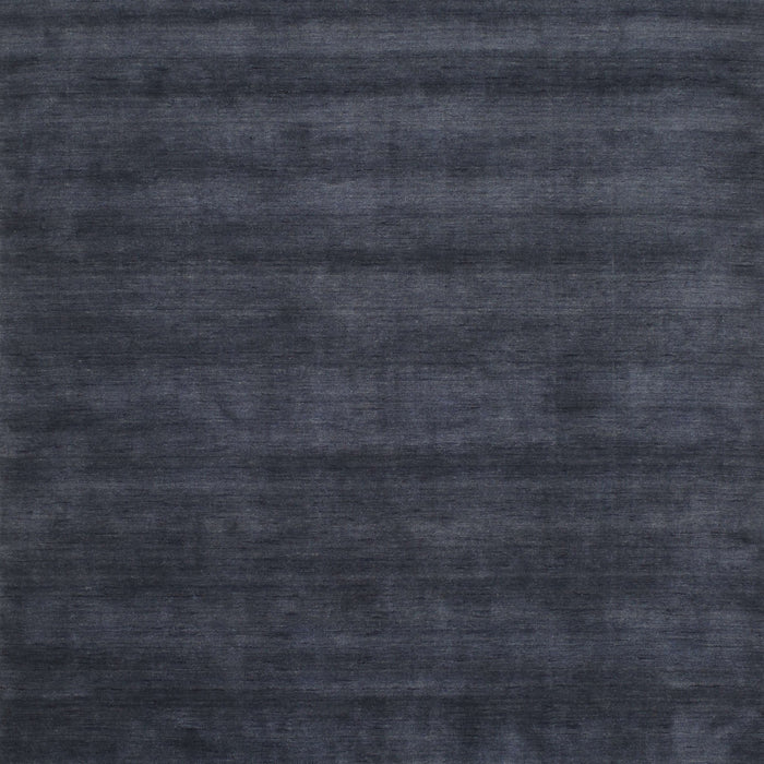 Contemporary Dark Slate Blue Modern Rug, con37