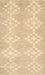 Machine Washable Contemporary Brown Gold Rug, wshcon385