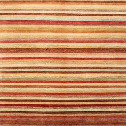 Sideview of Machine Washable Contemporary Fire Red Rug, wshcon386