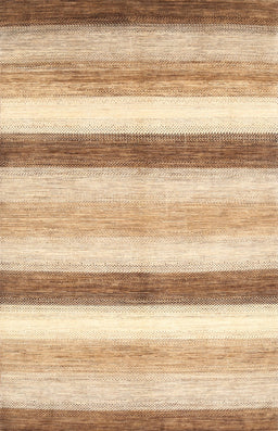 Contemporary Sun Yellow Modern Rug, con389