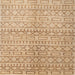 Sideview of Machine Washable Contemporary Bronze Brown Rug, wshcon394