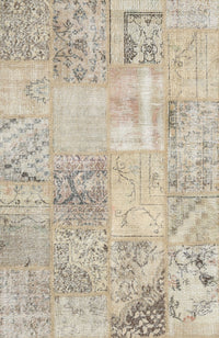 Machine Washable Contemporary Wheat Beige Rug, wshcon397