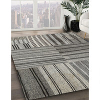 Contemporary Gray Modern Rug, con400