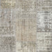 Sideview of Machine Washable Contemporary Khaki Green Rug, wshcon405