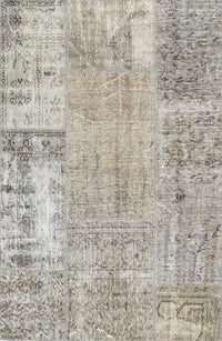 Machine Washable Contemporary Khaki Green Rug, wshcon405